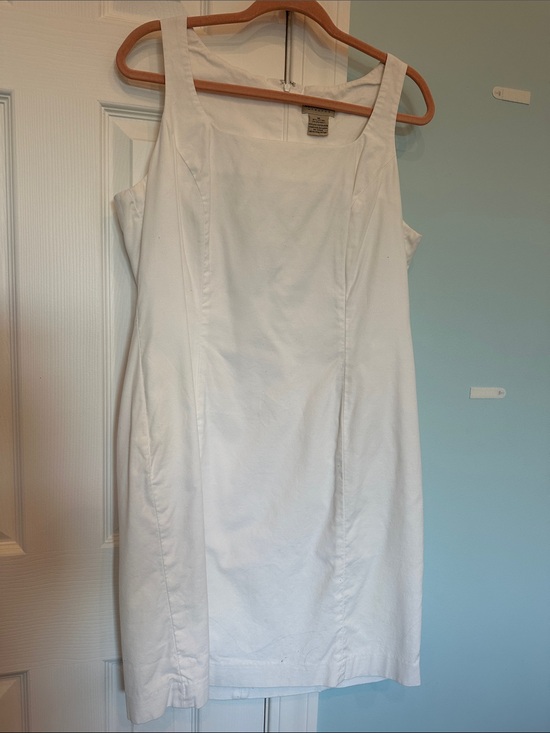 Apostrophe Dresses & Skirts - Apostrophe White Square-Neck Mini Sheath Dress